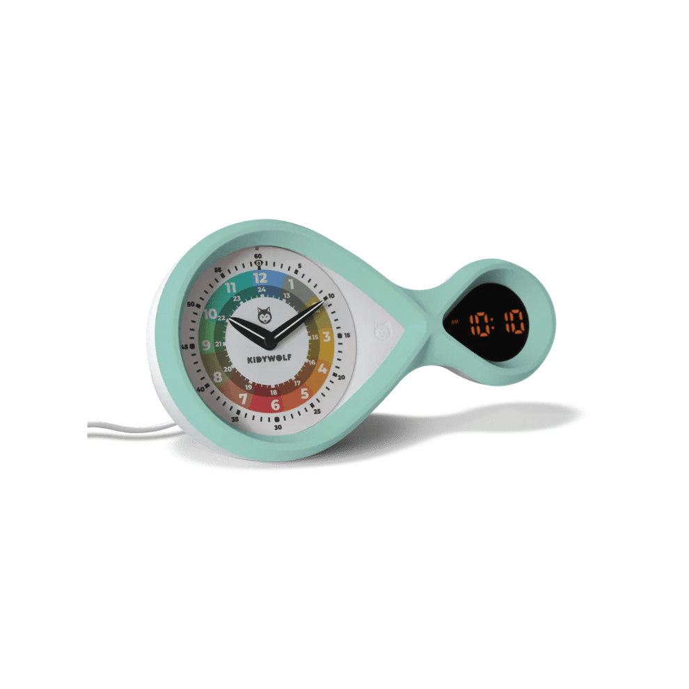 Kidyalarm Educational Alarm Clock Mint