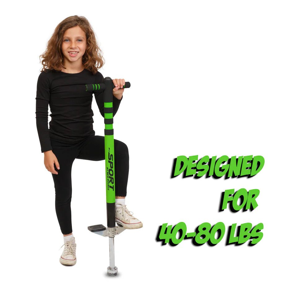 Sport Pogo Stick Black and Green