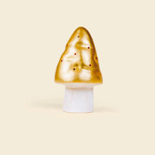 Small Mushroom Night Lamp, Gold