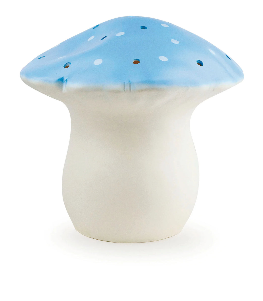 Egmont Lamp-Medium Mushrooms Blue