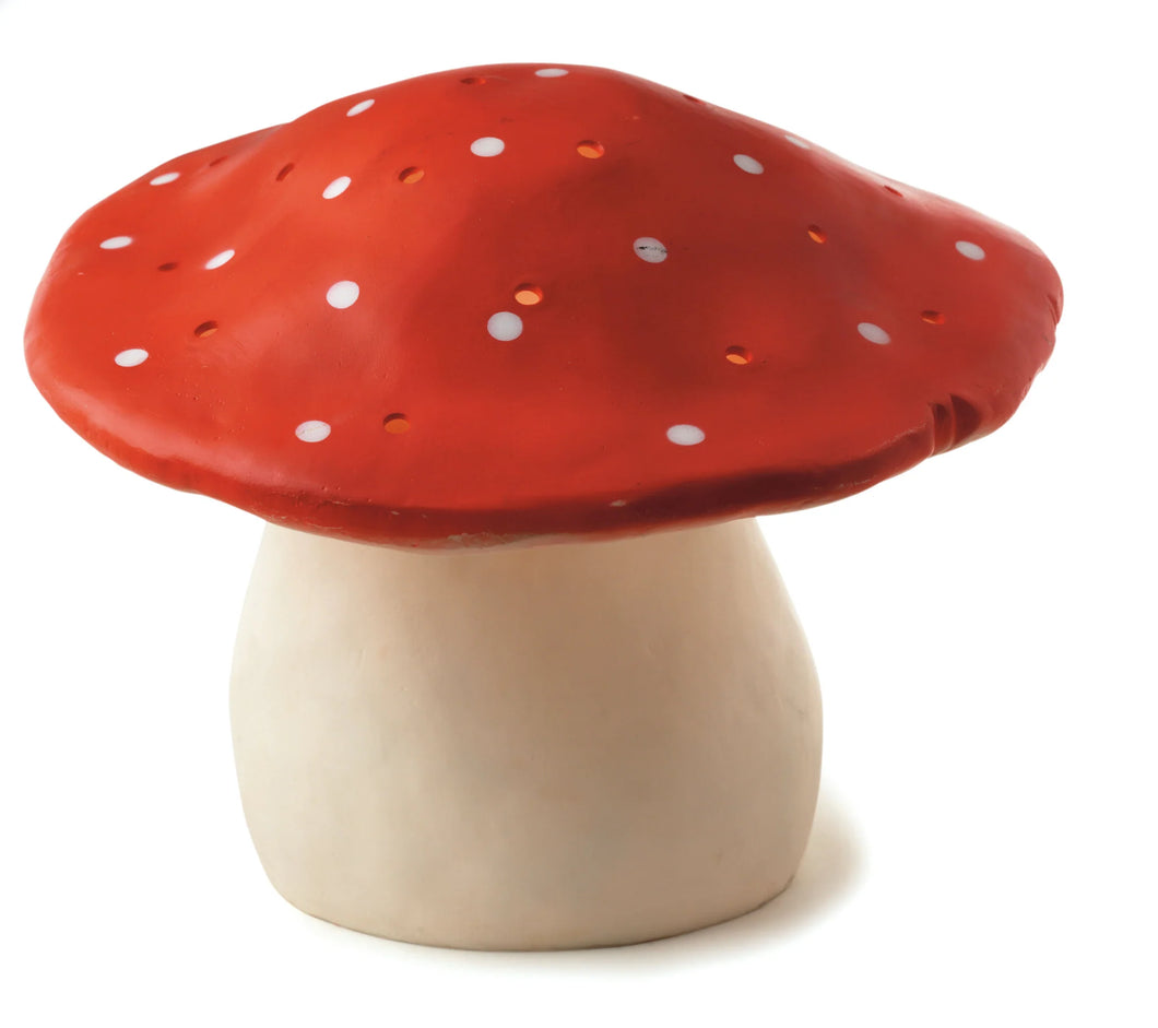 Egmont Lamp-Big Mushrooms Red