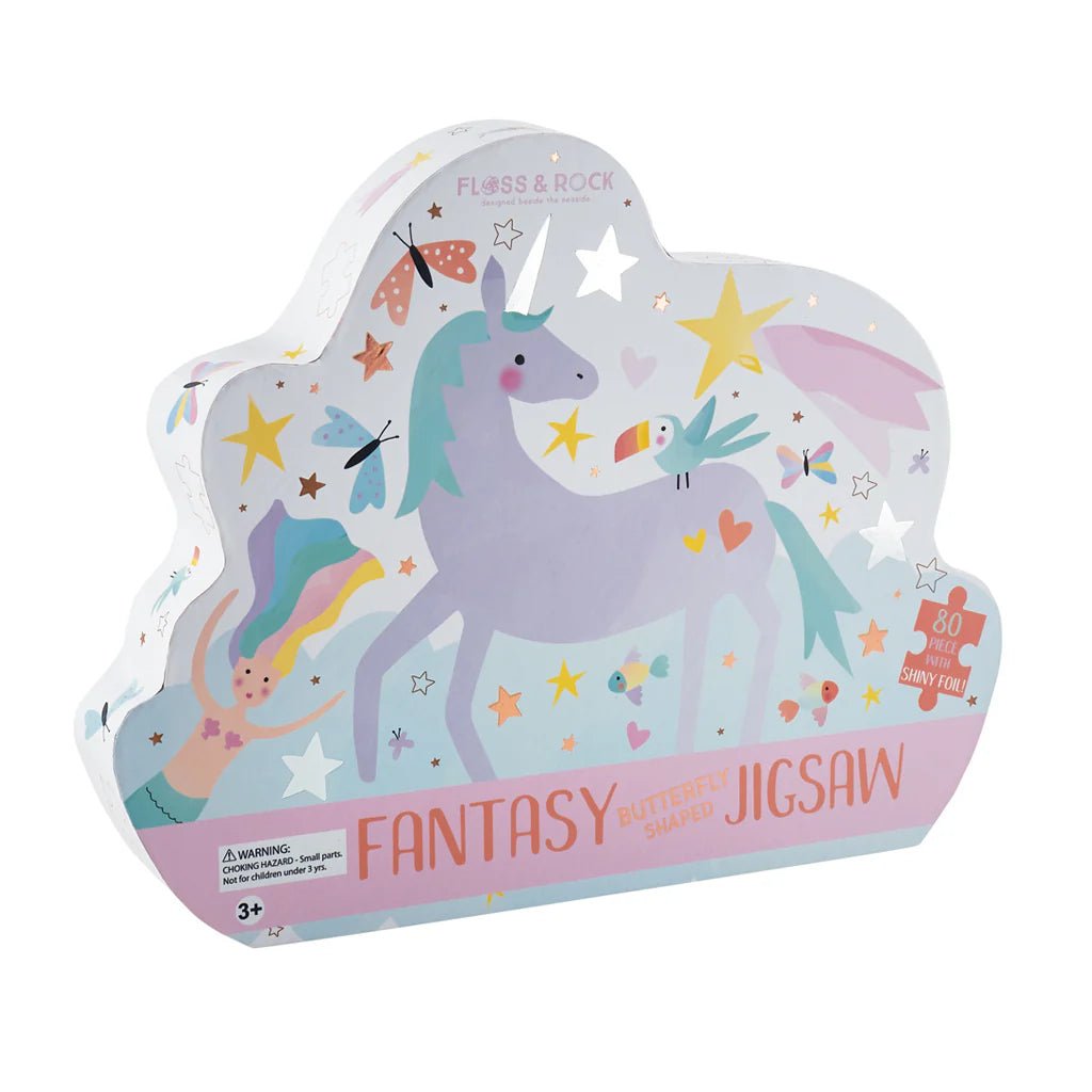 Jigsaw With Shaped Box - Fantasy 80 pc