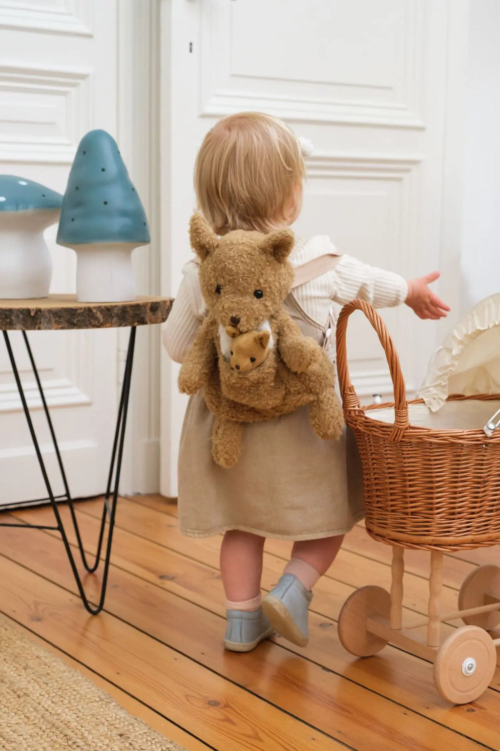 Kangaroo Plush Backpack
