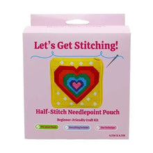 Heart Needlepoint Bag Kit