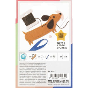 Felt-Sewing-Set Sausage Dog