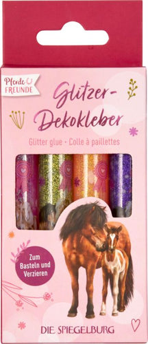 Glitter Glue Horse Friends