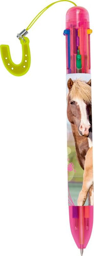 6-colour pen  Horse Friends