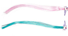 Hair Clips With Glitter Strands Unicorn Paradise