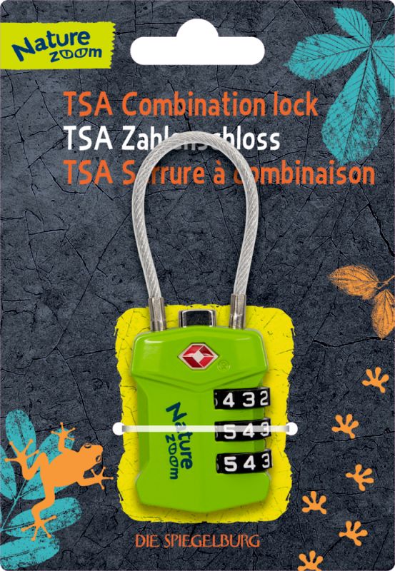 TSA Combination Lock Nature Zoom
