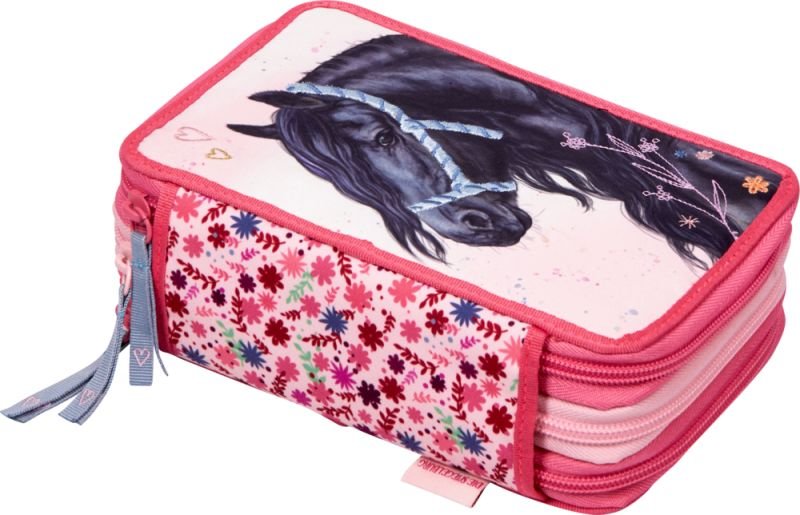 Pencil Case Horse Friends