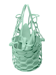 Scrunch - Beach Set - Bucket, Spade/MINT GREEN