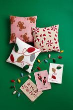 Gingerbread Beaded Pillow