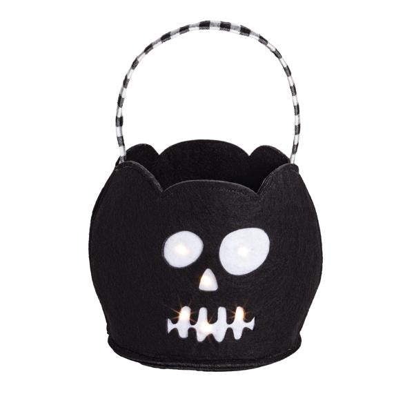 Skeleton Led Treat Bucket