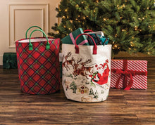 Santa Landscape Oversized Tote