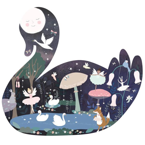 Jigsaw 40pc Enchanted Swan