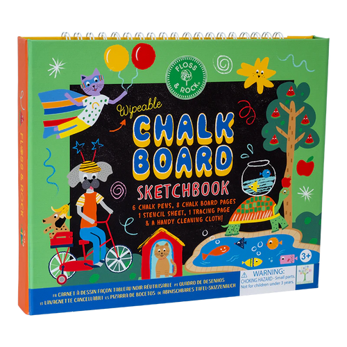 Chalk Board Sketchbook - Pets