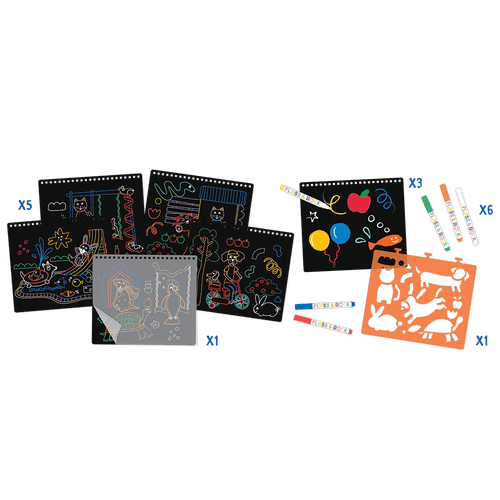 Chalk Board Sketchbook - Pets