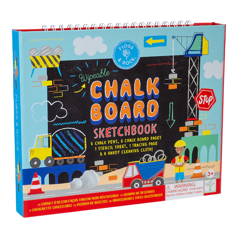 Chalk Board Sketchbook - Contruction