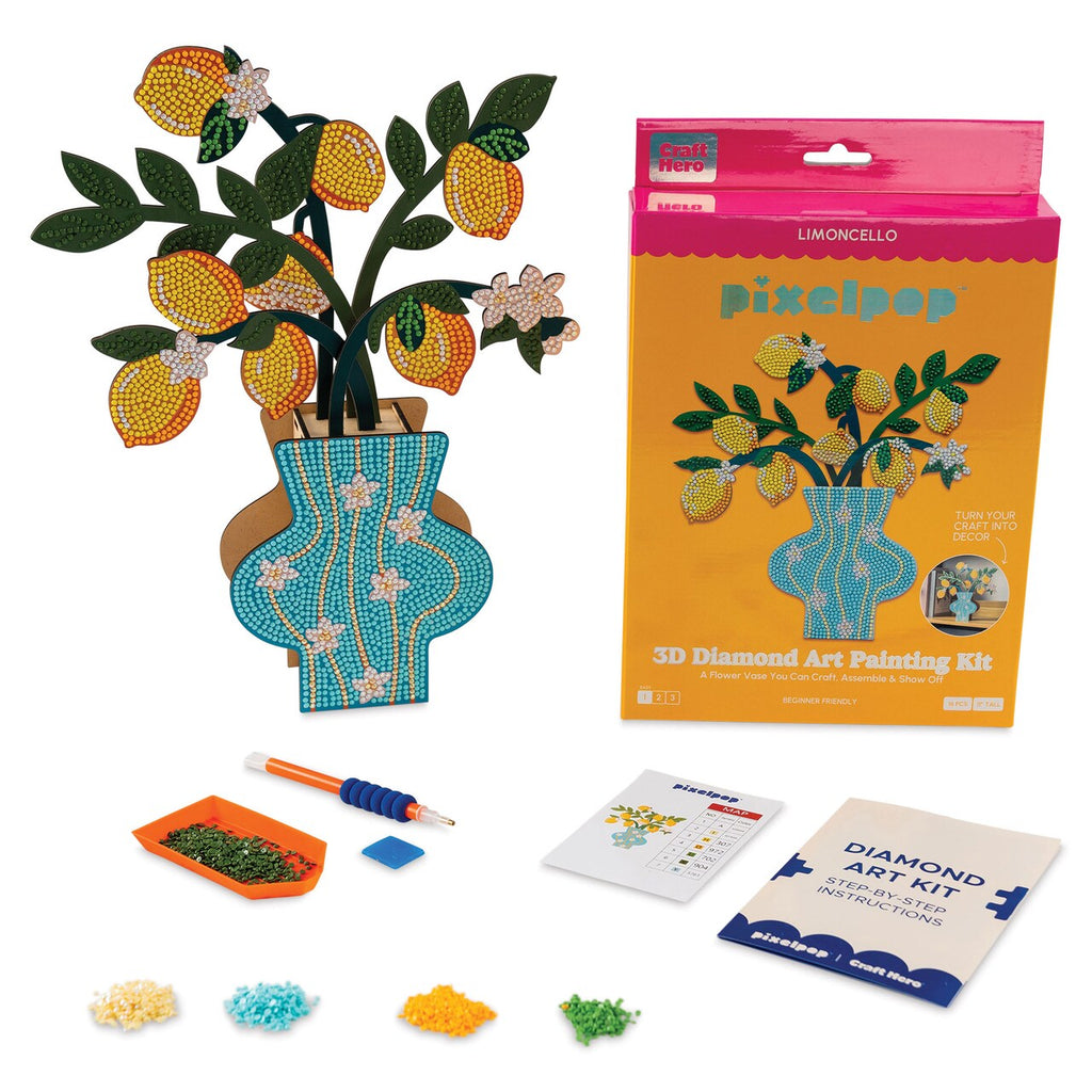 3D Diamond Art Painting Kit - Limoncello