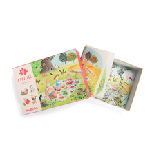 4 mini puzzles Las Estaciones (12 piezas)