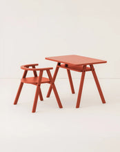 Growing Green Kid Table Colored Red