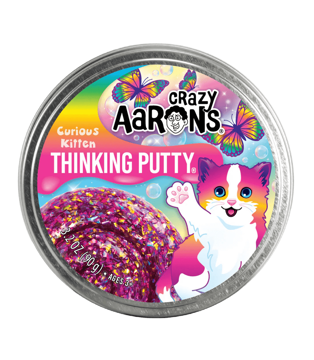 Curious Kitten - Putty Tin