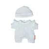 PIJAMA BLANCO GORRO 21CM