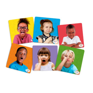 Emotions puzzle set of 6