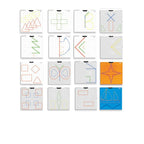 6 Geoboards Set (23 cm transparent)