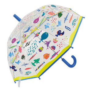 Colour Changing Umbrella - Ocean (Clear)