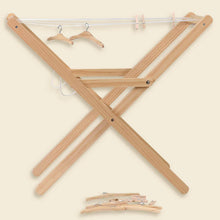Doll Clothes Airer with Pegs