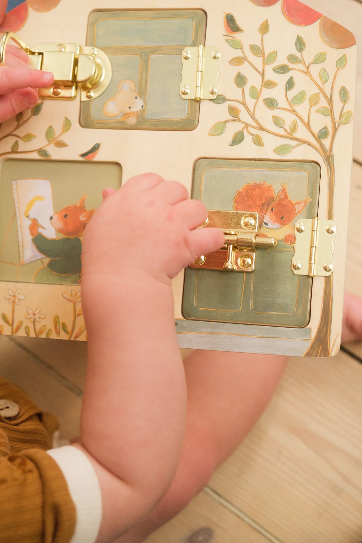 Small latches board friends