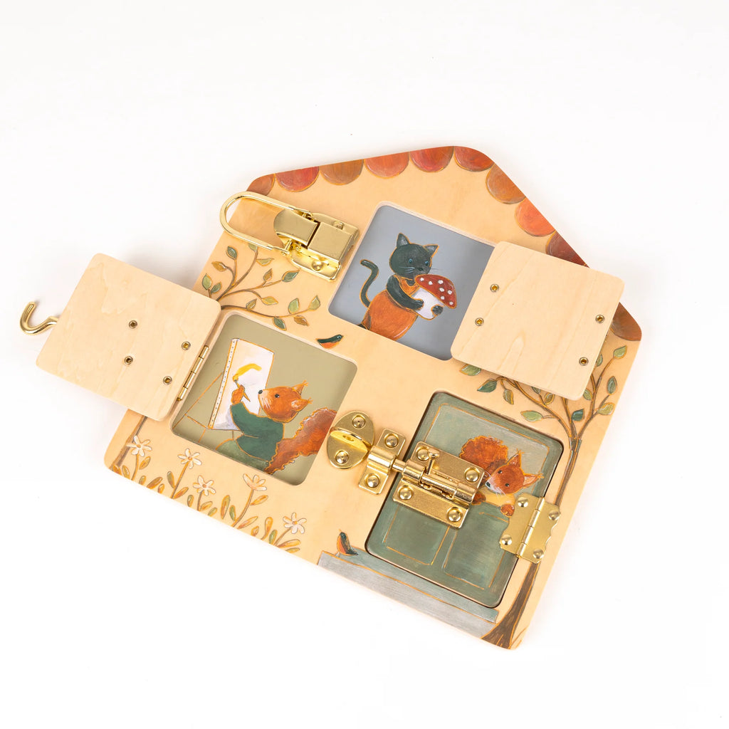 Small latches board friends