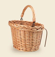 Bicycle wicker basket