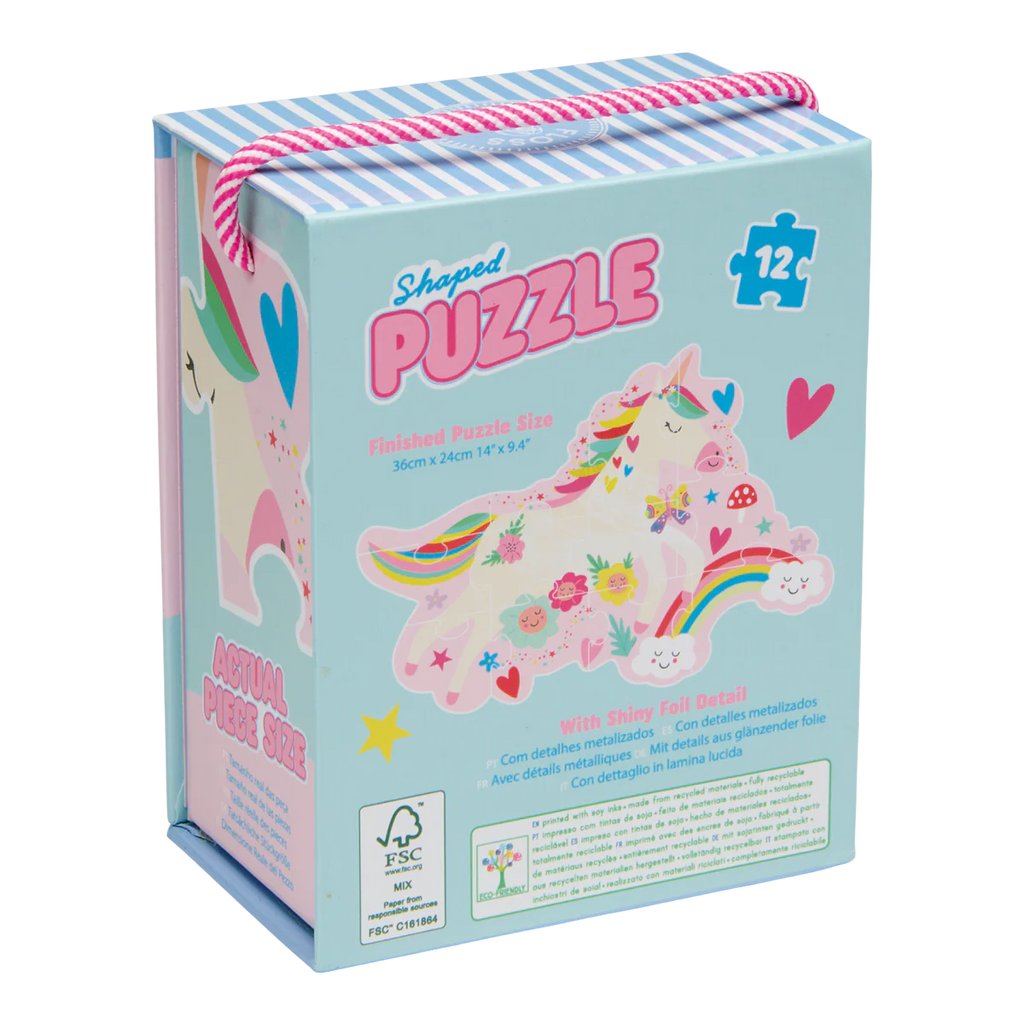Shaped Puzzle - Rainbow Fairy 12 piece