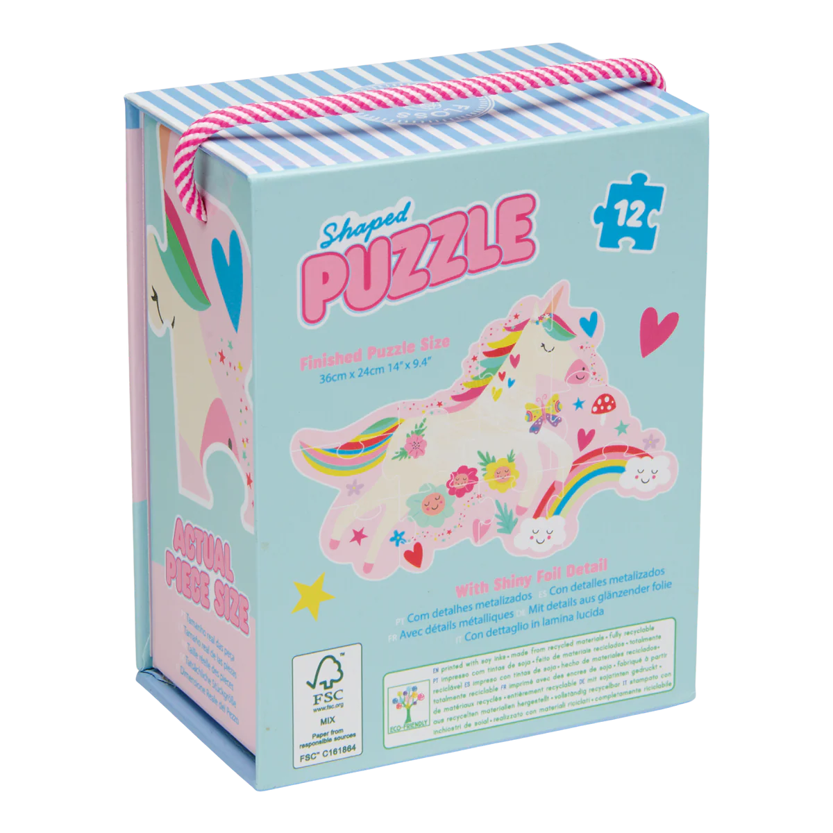 Shaped Puzzle - Rainbow Fairy 12 piece