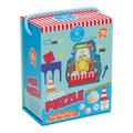 Shaped Puzzle - Construction 12 piece