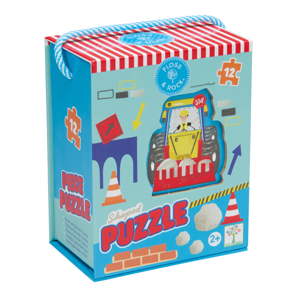 Shaped Puzzle - Construction 12 piece