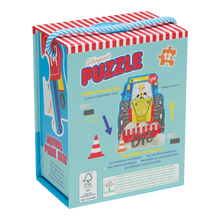 Shaped Puzzle - Construction 12 piece