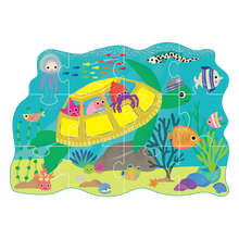 Shaped Puzzle- Ocean 12 piece