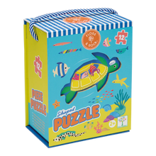 Shaped Puzzle- Ocean 12 piece