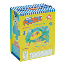 Shaped Puzzle- Ocean 12 piece