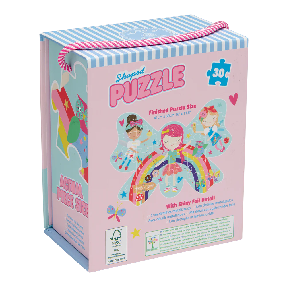 Shaped Puzzle - Rainbow Fairy 30-piece