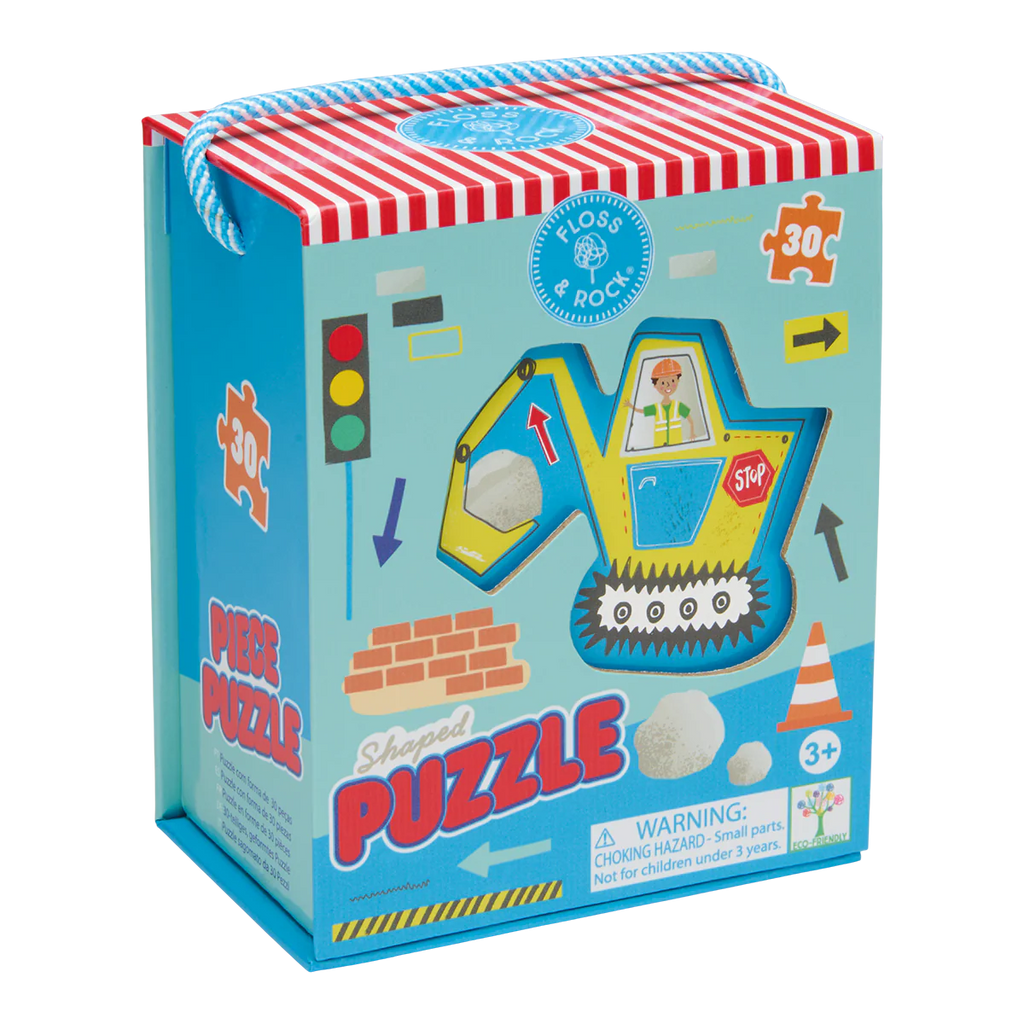 Shaped Puzzle - Construction 30-piece
