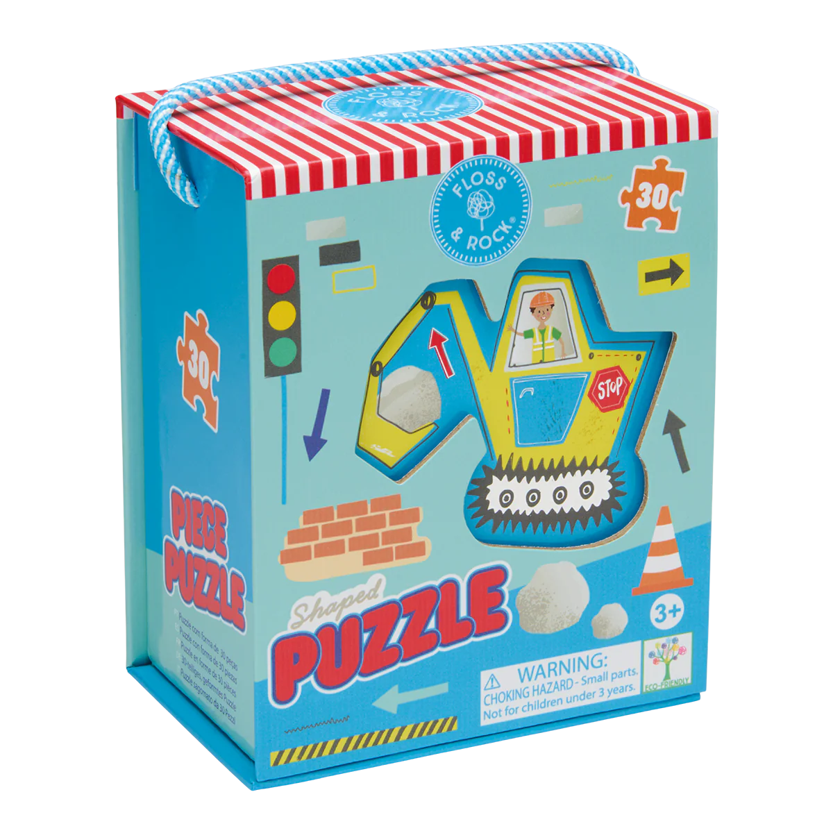 Shaped Puzzle - Construction 30-piece