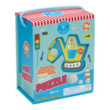 Shaped Puzzle - Construction 30-piece