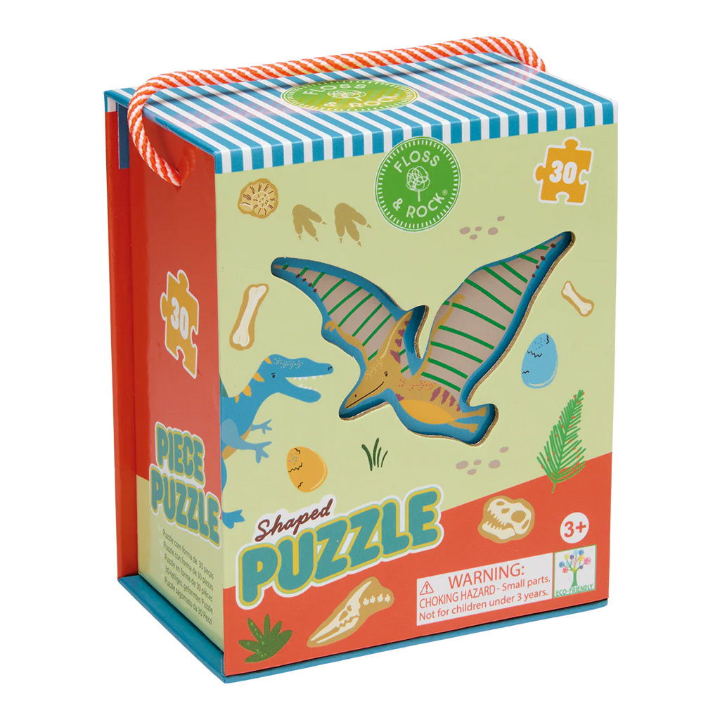 Shaped Puzzle - Dino 30-piece