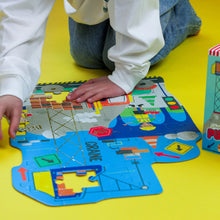 Shaped Puzzle - Construction 60-piece
