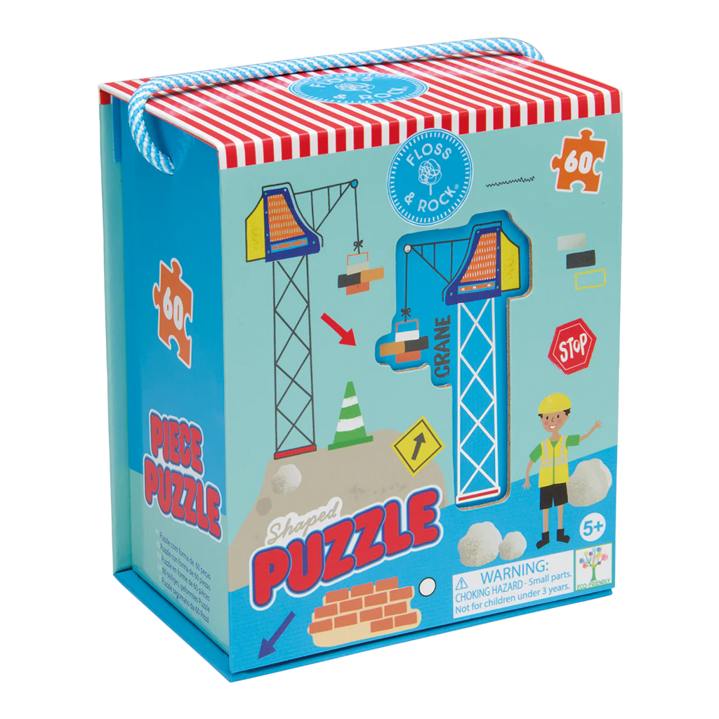Shaped Puzzle - Construction 60-piece