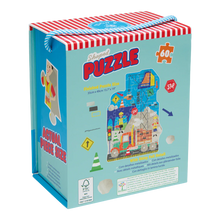 Shaped Puzzle - Construction 60-piece